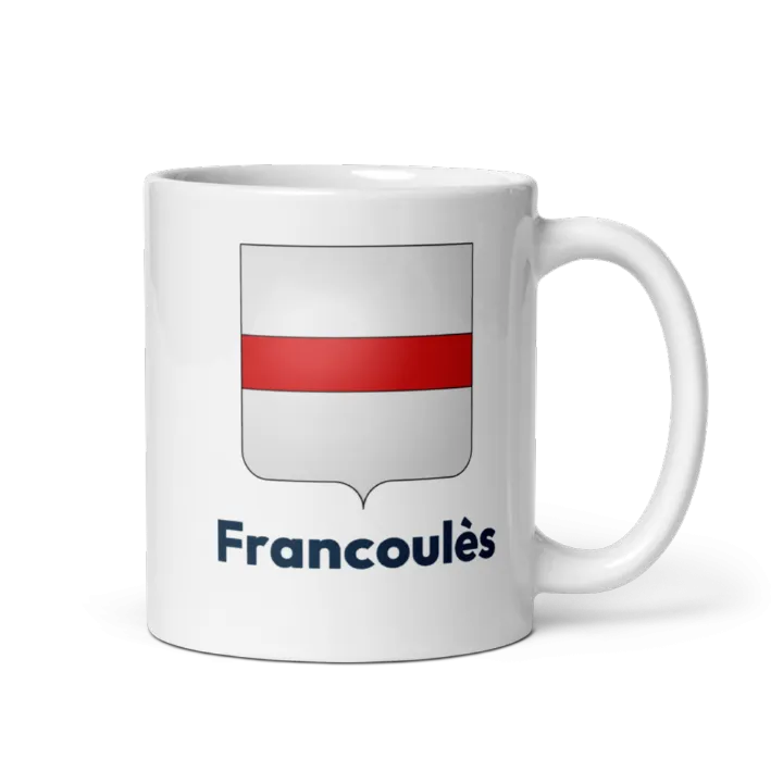 Mug blason de Francoulès
