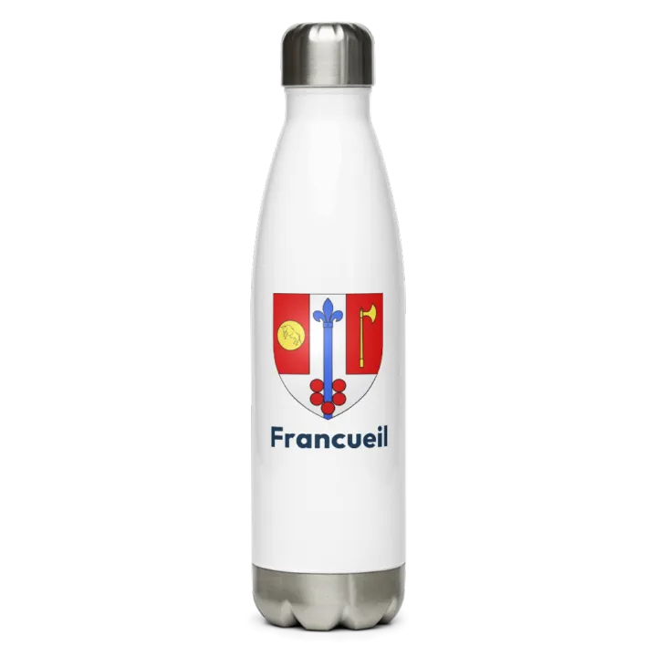 Gourde inox blason de Francueil
