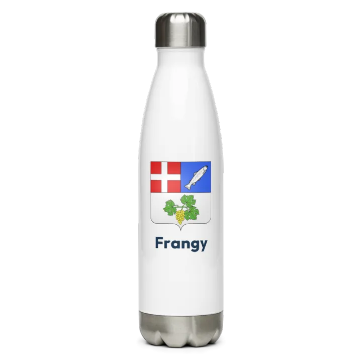 Gourde inox blason de Frangy