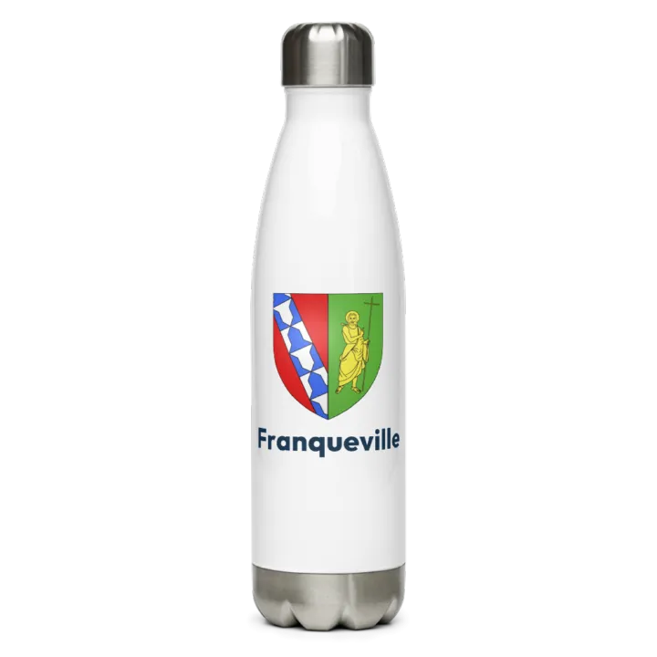 Gourde inox blason de Franqueville