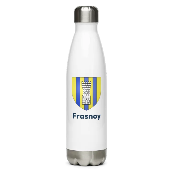 Gourde inox blason de Frasnoy