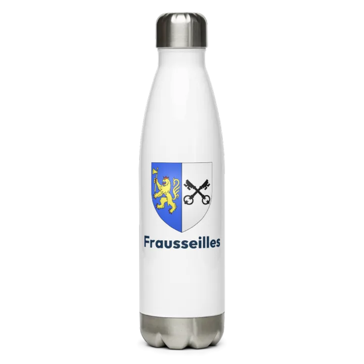 Gourde inox blason de Frausseilles