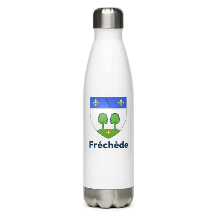 Gourde inox blason de Fréchède