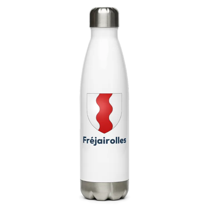Gourde inox blason de Fréjairolles
