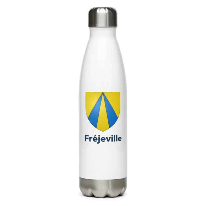 Gourde inox blason de Fréjeville