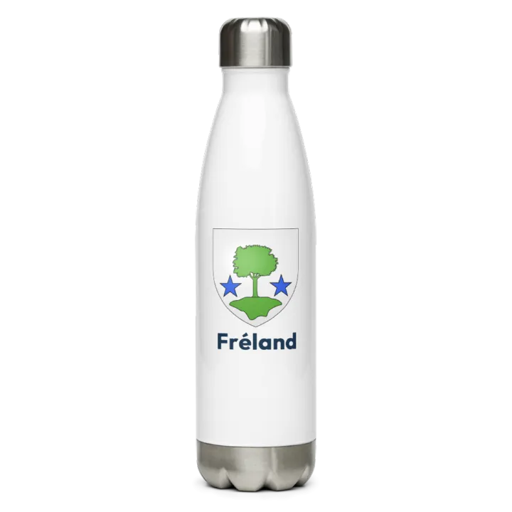 Gourde inox — blason de Fréland