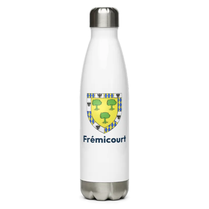 Gourde inox blason de Frémicourt