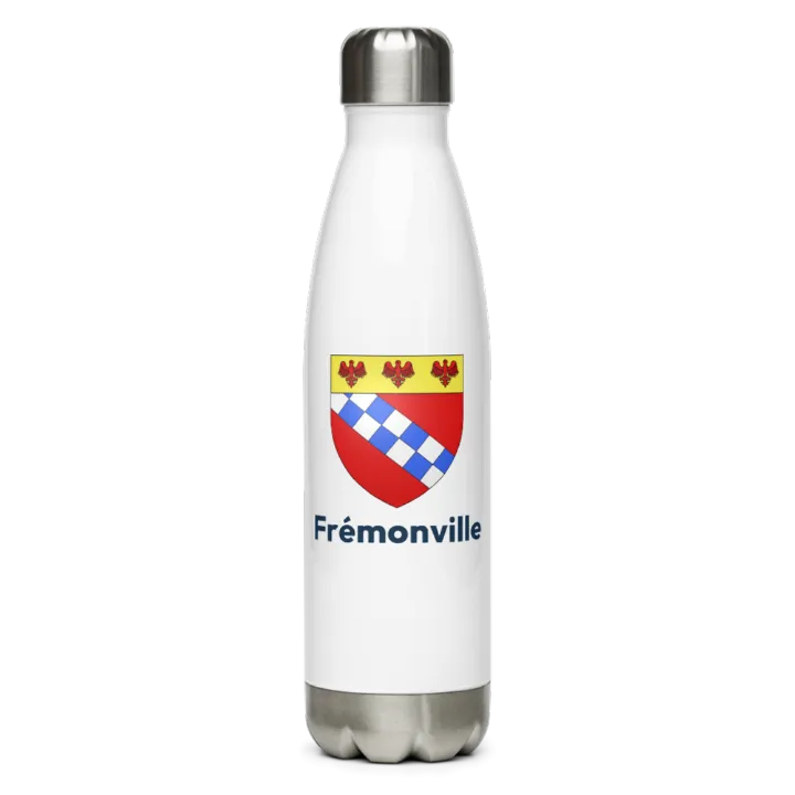 Gourde inox blason de Frémonville