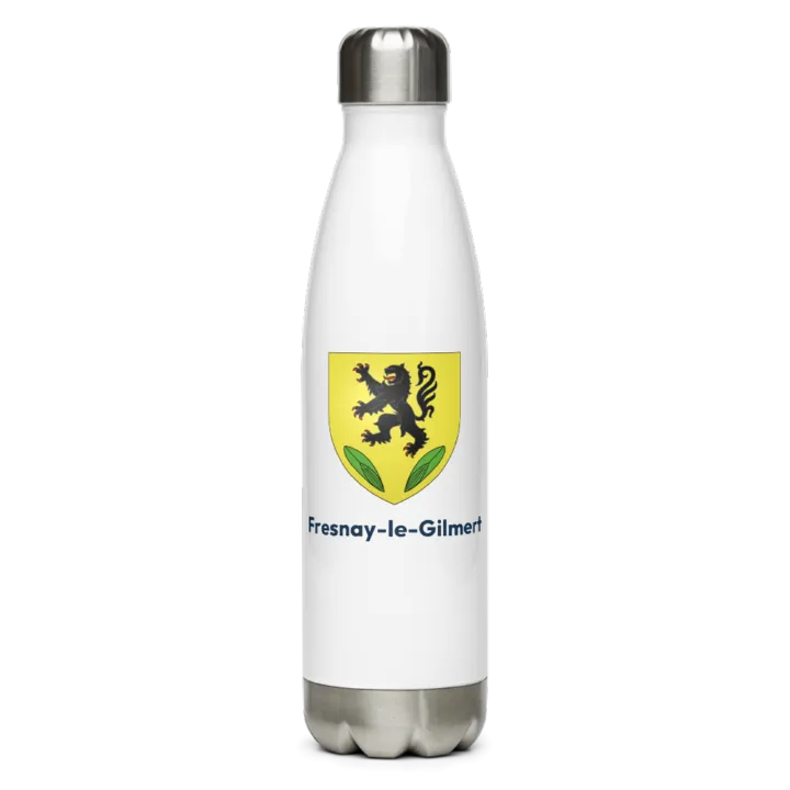 Gourde inox blason de Fresnay-le-Gilmert