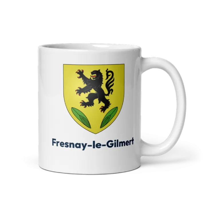 Mug blason de Fresnay-le-Gilmert