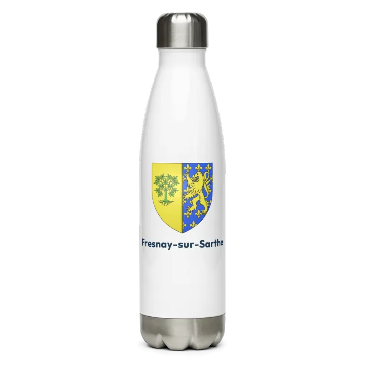 Gourde inox blason de Fresnay-sur-Sarthe