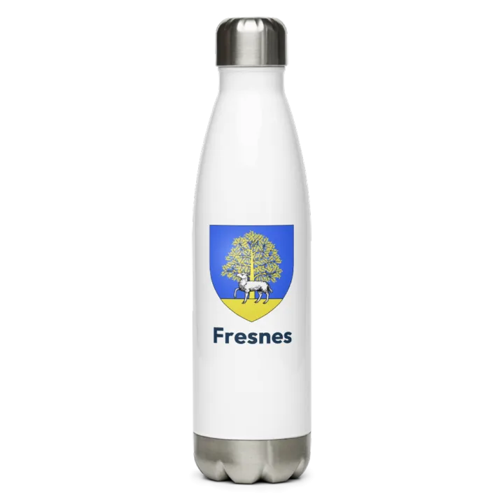 Gourde inox blason de Fresnes