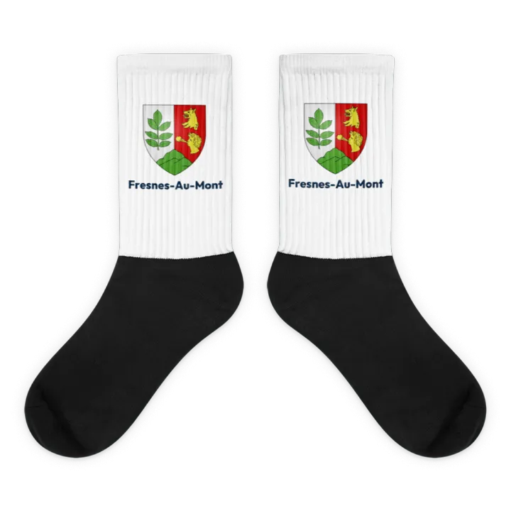 Chaussettes — blason de Fresnes-au-Mont