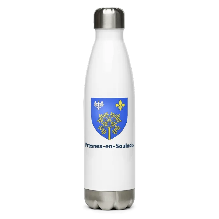 Gourde inox blason de Fresnes-en-Saulnois