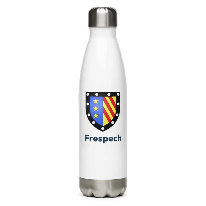 Gourde inox blason de Frespech