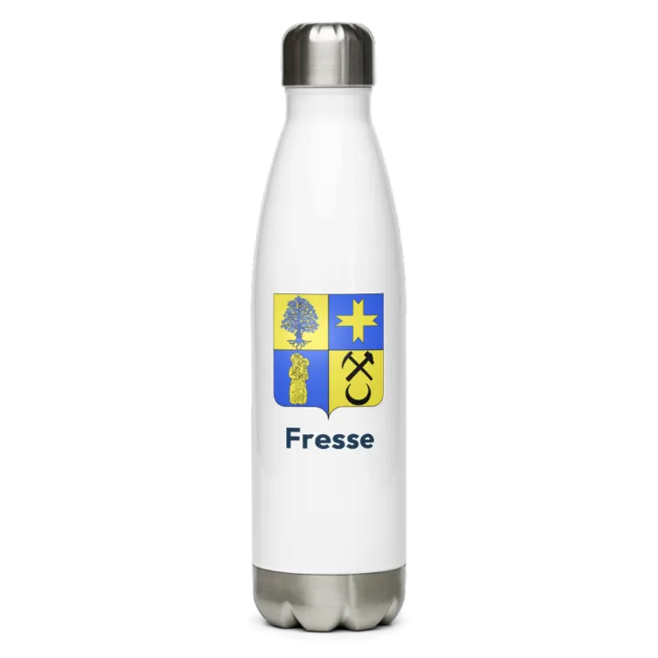 Gourde inox blason de Fresse