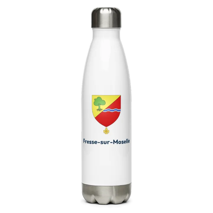 Gourde inox — blason de Fresse-sur-Moselle