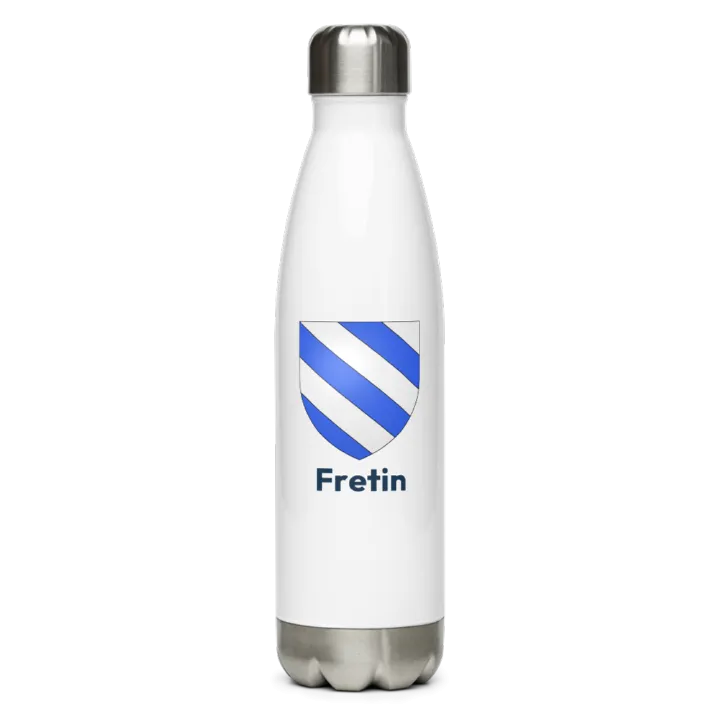 Gourde inox blason de Fretin