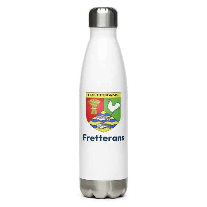 Gourde inox blason de Fretterans