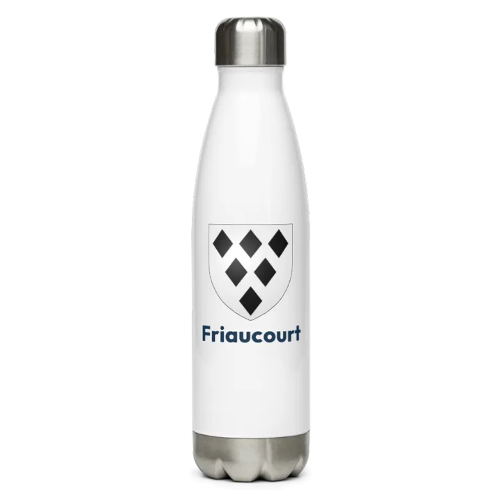 Gourde inox blason de Friaucourt