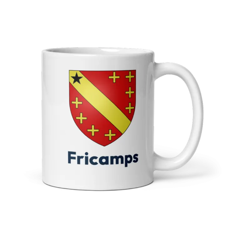 Mug blason de Fricamps