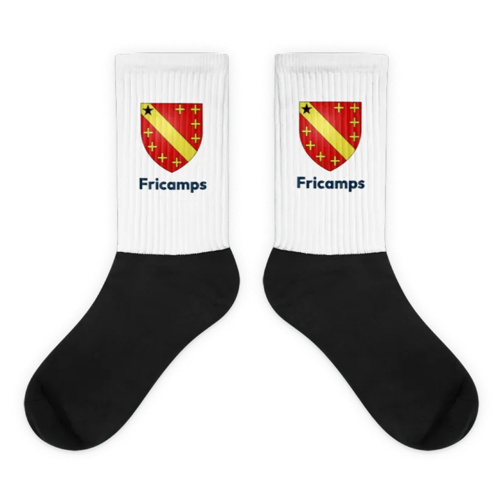 Chaussettes — blason de Fricamps