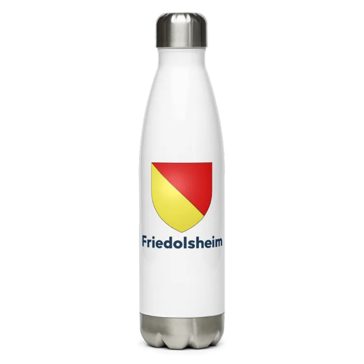 Gourde inox blason de Friedolsheim