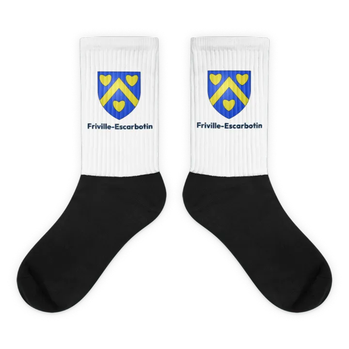 Chaussettes — blason de Friville-Escarbotin