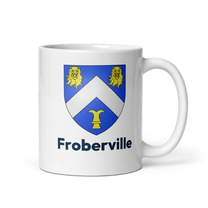 Mug blason de Froberville