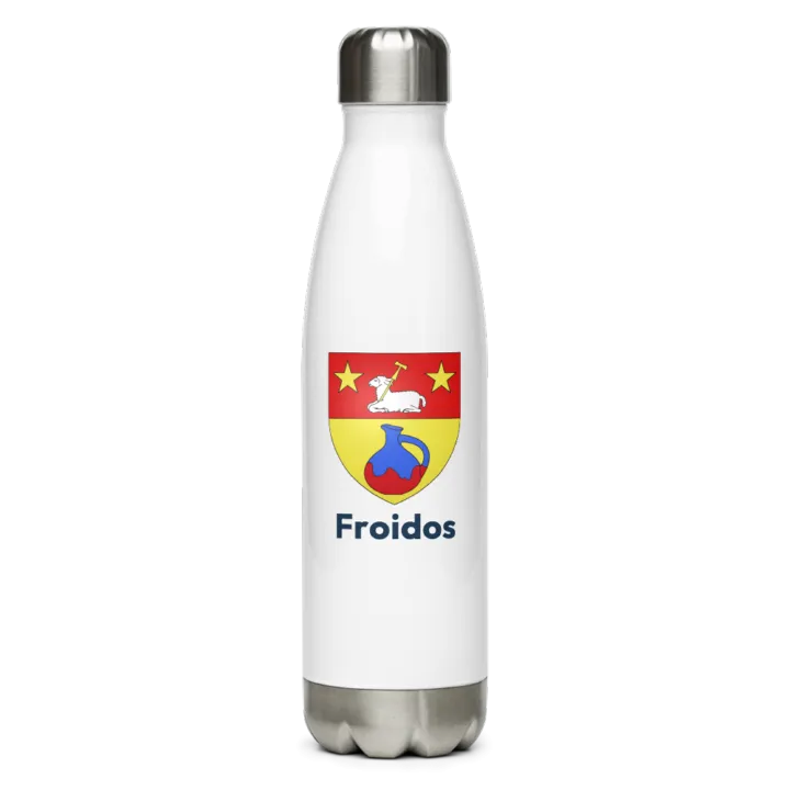 Gourde inox blason de Froidos