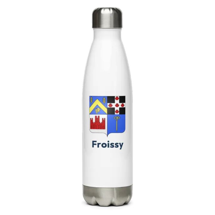 Gourde inox blason de Froissy