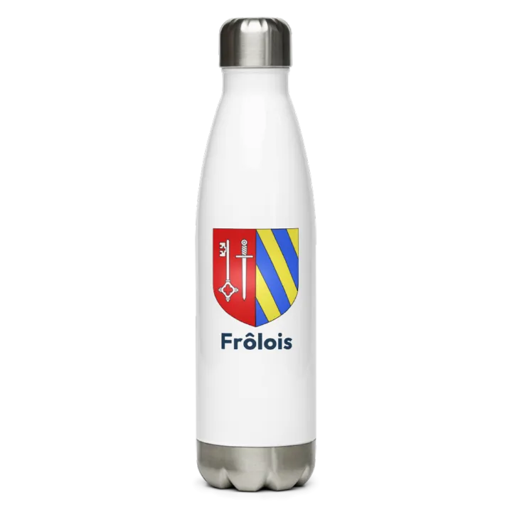 Gourde inox blason de Frôlois