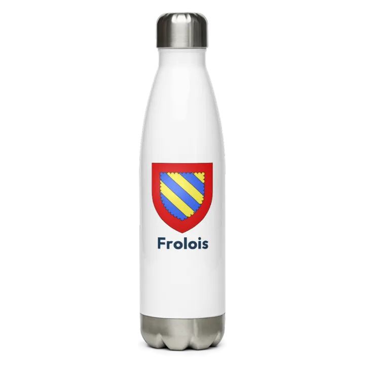 Gourde inox blason de Frolois