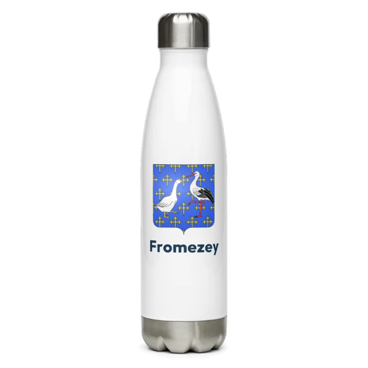 Gourde inox blason de Fromezey