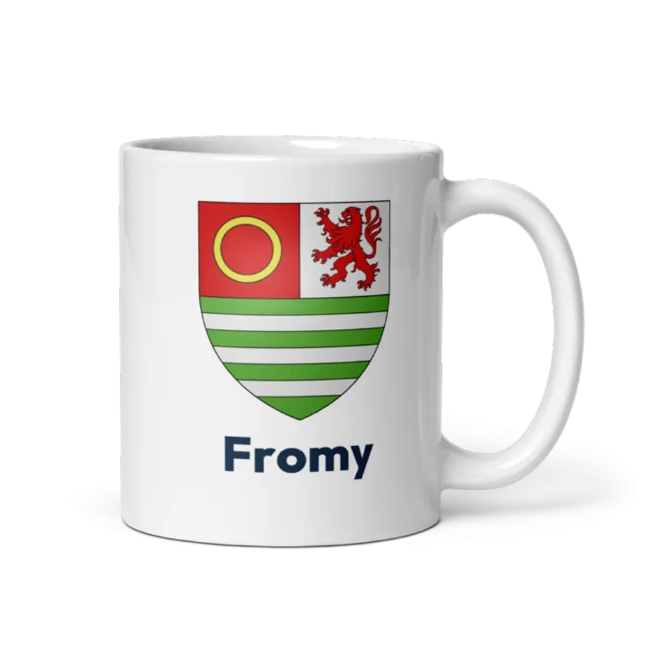 Mug blason de Fromy