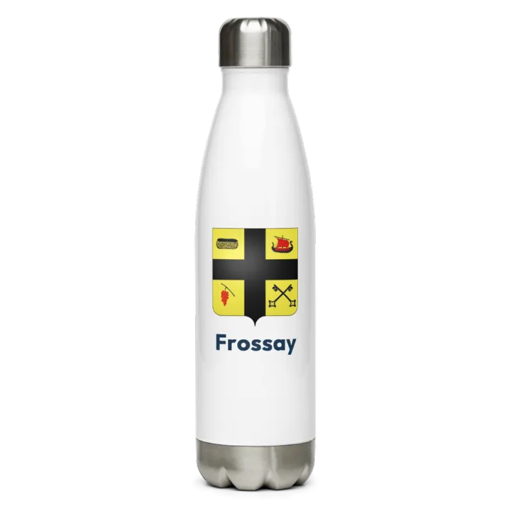 Gourde inox blason de Frossay