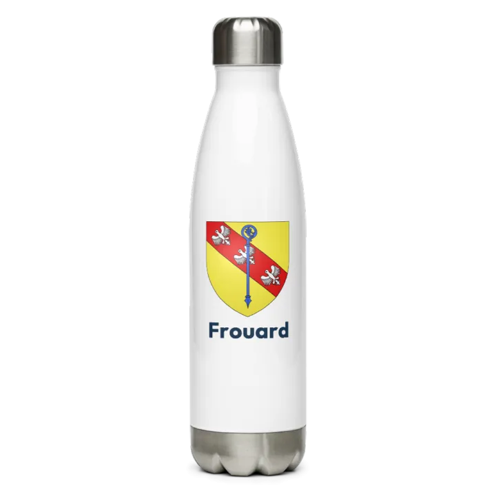 Gourde inox blason de Frouard