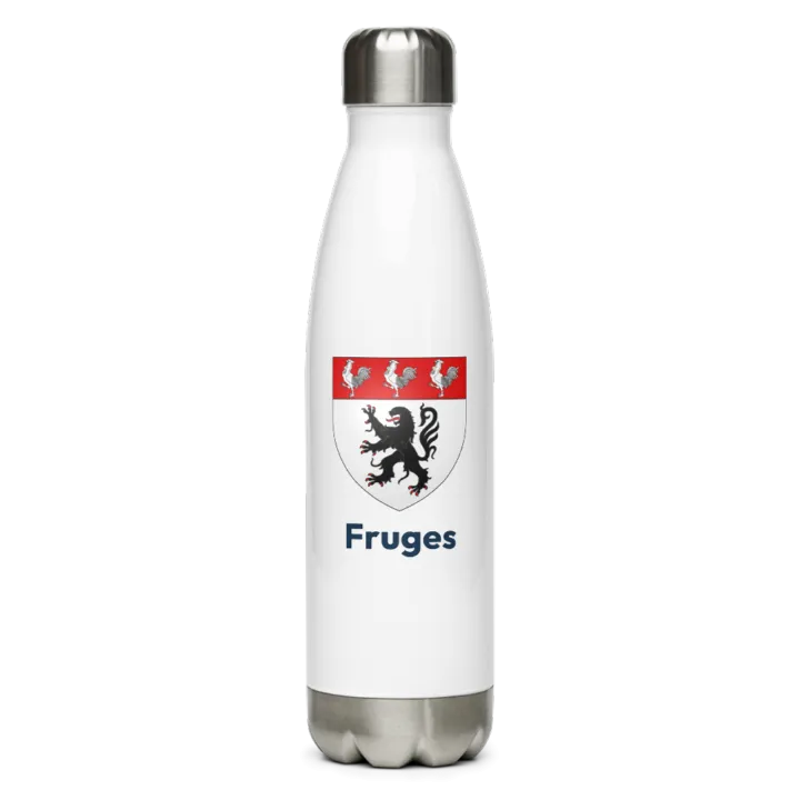 Gourde inox blason de Fruges