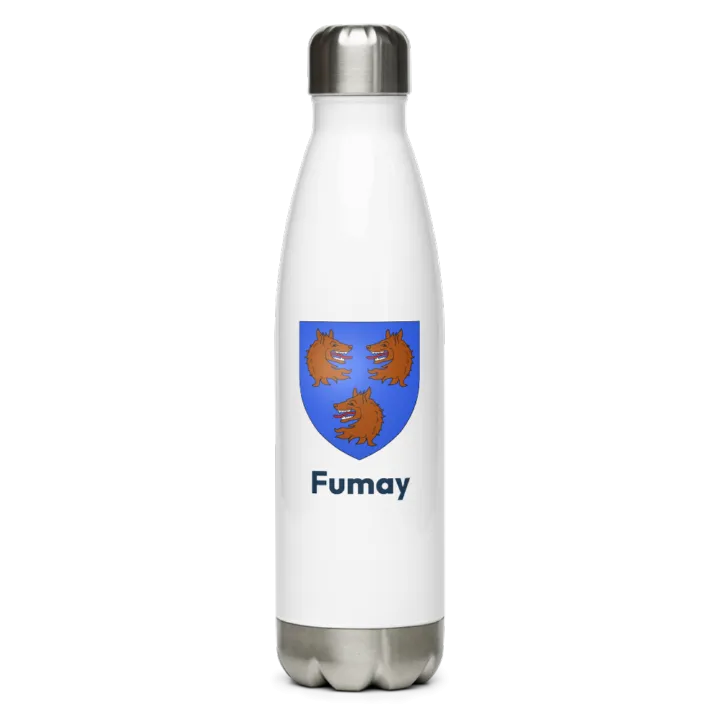 Gourde inox blason de Fumay