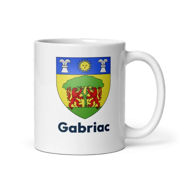 Mug blason de Gabriac
