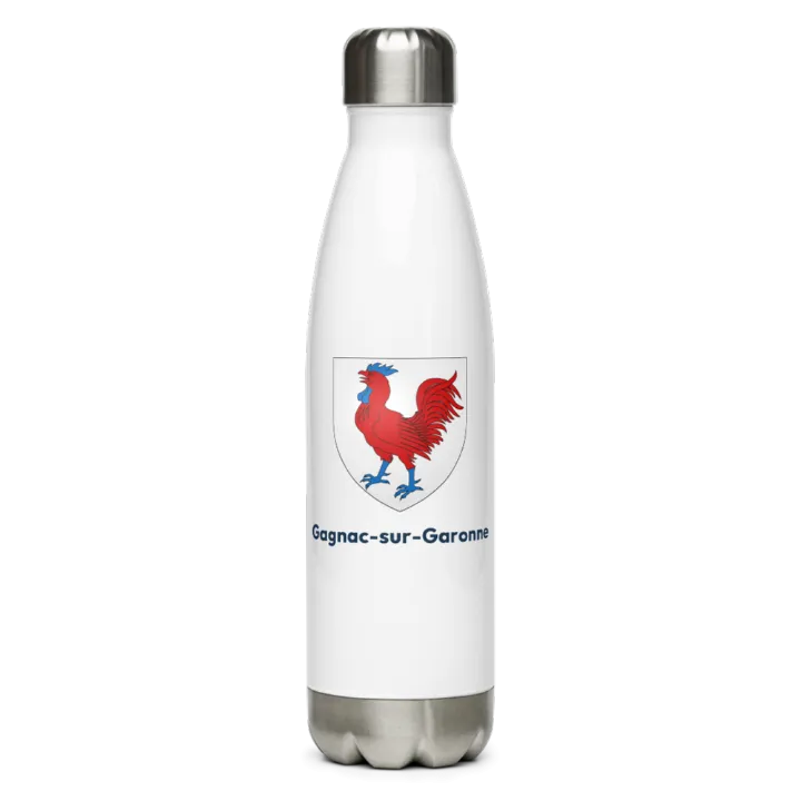 Gourde inox blason de Gagnac-sur-Garonne