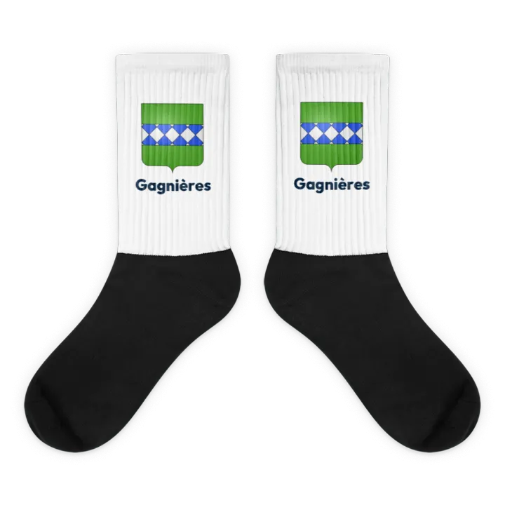 Chaussettes — blason de Gagnières