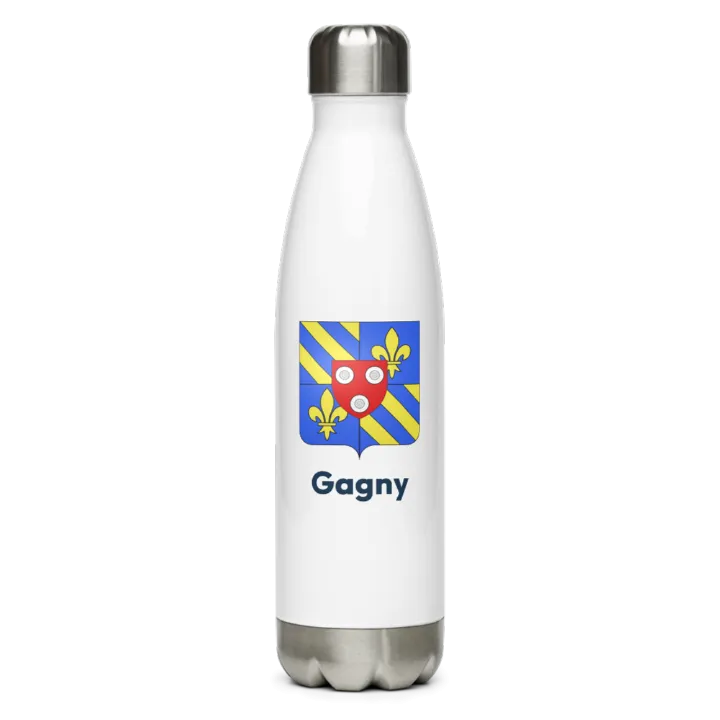 Gourde inox blason de Gagny