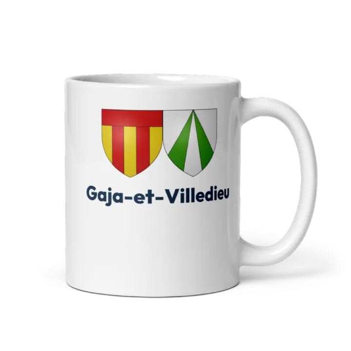 Mug blason de Gaja-et-Villedieu