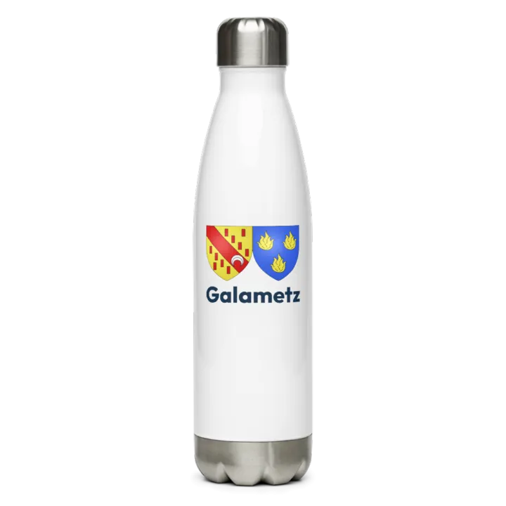 Gourde inox blason de Galametz