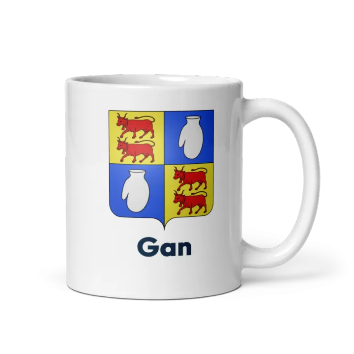 Mug blason de Gan