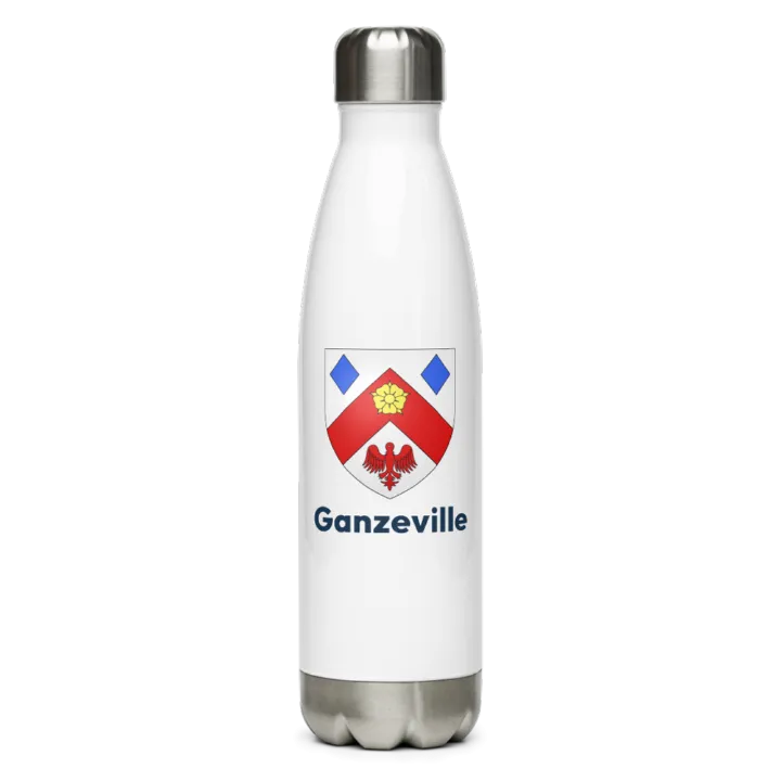 Gourde inox blason de Ganzeville