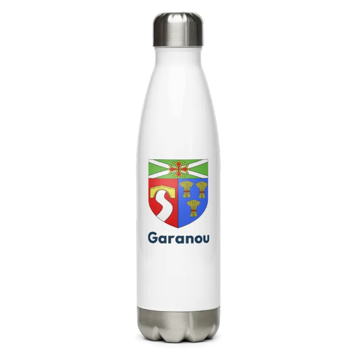 Gourde inox blason de Garanou