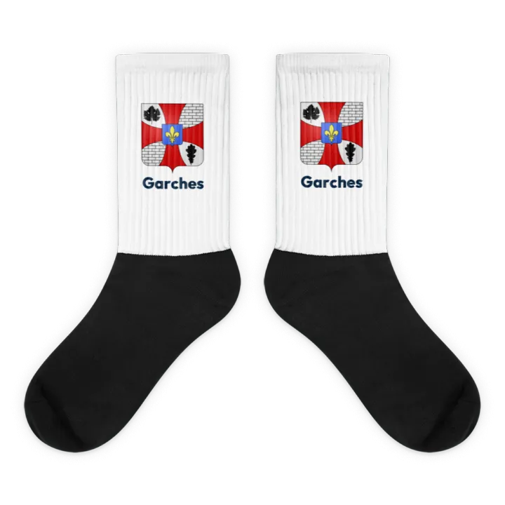 Chaussettes — blason de Garches