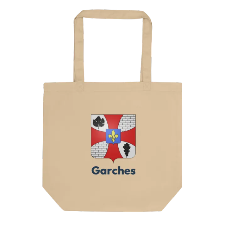 Tote bag coton bio — blason de Garches